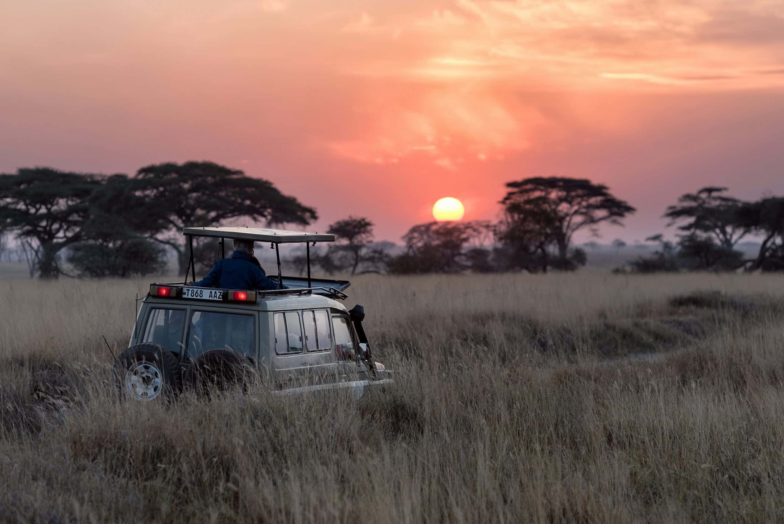 Sonnenuntergang Afrika